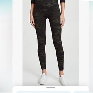 SPANX Gray/Black Seamless Leggings